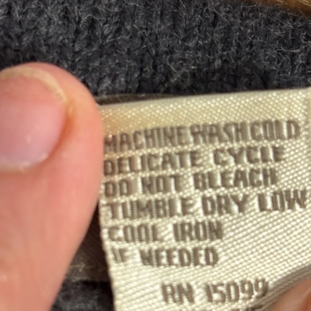 CRB Khakis Merino wool‎ blend size Sstriped Sweater - Multicolor